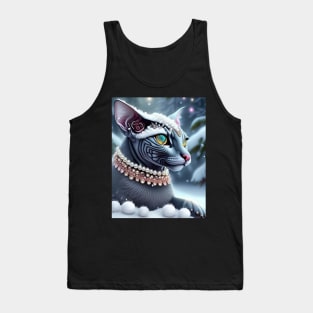 Hybrid Sphynx Alien Tank Top